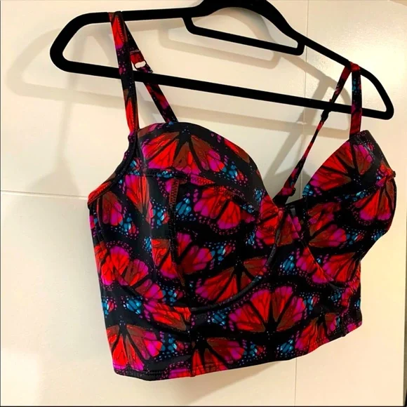 TORRID Bikini top / sports bra 3x $44 - Picture 4 of 9